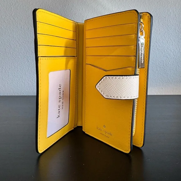 Kate Spade White Bee-Embellished Wallet - Picture 5 of 7